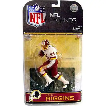 McFarlane Toys NFL Washington Redskins Sports Football Legends Series 4 John Riggins Action Figure [White Jersey Dirty Uniform]