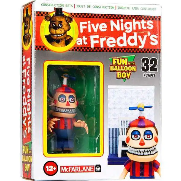 McFarlane Toys Five Nights at Freddy's Fun with Balloon Boy Micro Figure Build Set