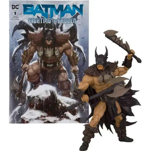 McFarlane Toys DC Direct Page Punchers Batman Action Figure with Comic Book [Fighting the Frozen]