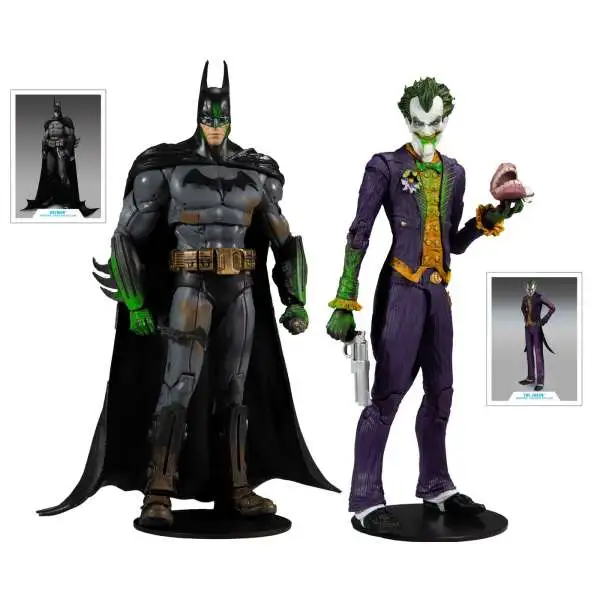 McFarlane Toys DC Multiverse Batman vs. Joker Exclusive Action Figure 2-Pack [Arkham Asylum]