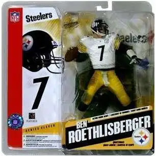 McFarlane Toys NFL Pittsburgh Steelers Sports Football Series 11 Ben Roethlisberger Action Figure [White Jersey Variant]