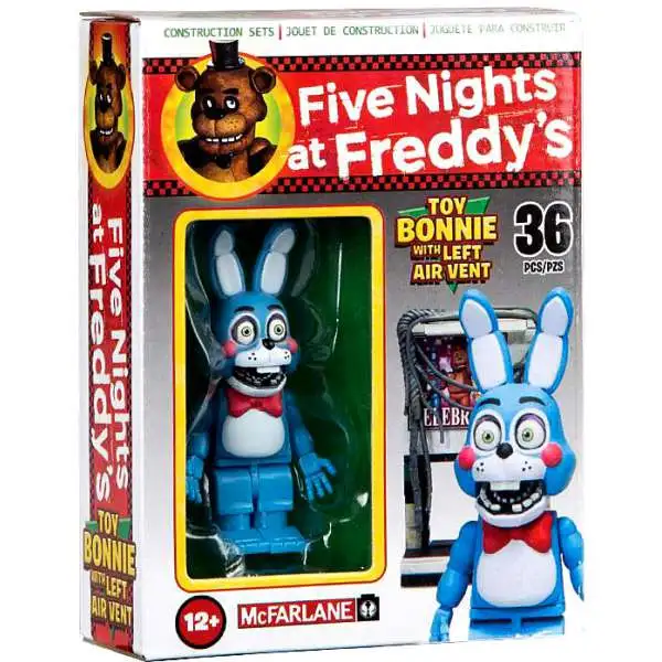 McFarlane Toys Five Nights at Freddy's Toy Bonnie with Left Air Vent Micro Figure Build Set