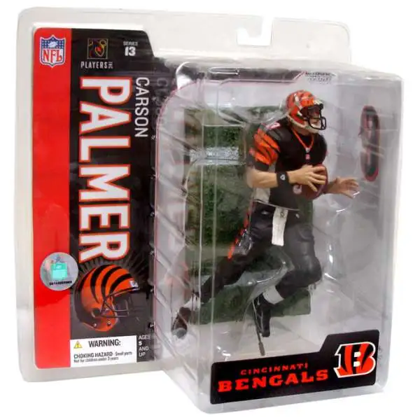 McFarlane Toys NFL Cincinnati Bengals Sports Picks Football Series 13 Carson Palmer Action Figure [Black Jersey]