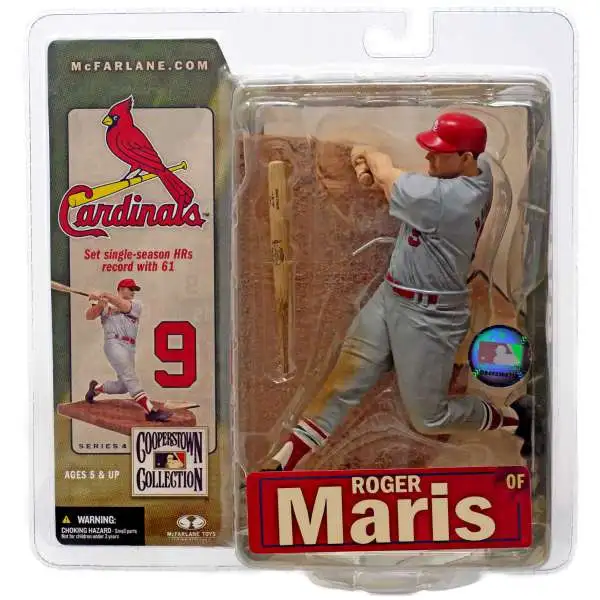 McFarlane Toys MLB St. Louis Cardinals Sports Picks Baseball Cooperstown Collection Series 4 Roger Maris Action Figure [Cardinals]