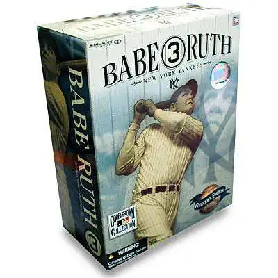 McFarlane Toys MLB New York Yankees Sports Picks Baseball Cooperstown Collection Babe Ruth Action Figure [Collector's Edition]