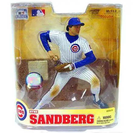 McFarlane Toys MLB Chicago Cubs Sports Picks Baseball Cooperstown Collection Series 5 Ryne Sandberg Action Figure [White Jersey]