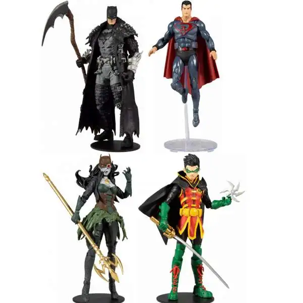 McFarlane Toys DC Multiverse Batman, Superman, The Drowned Robin