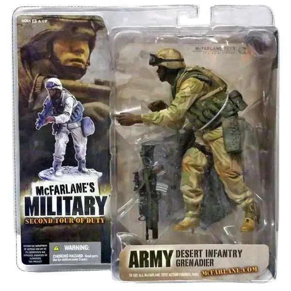 McFarlane Toys Military Redeployed Series 1 Army Desert Infantry