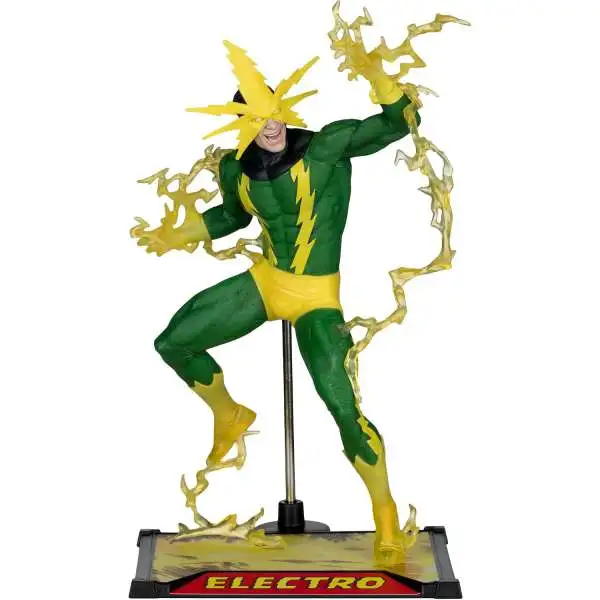 McFarlane Toys Marvel Rivals Electro Posed Figure with Scene [Joe Fixit #5]