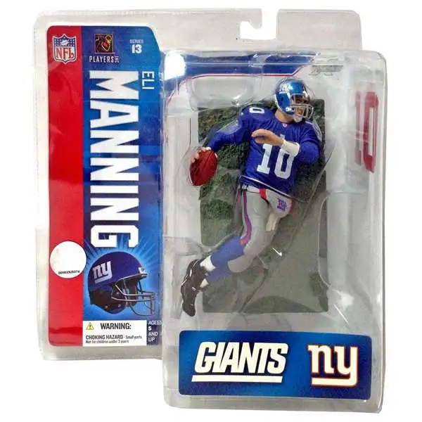 McFarlane Toys NFL New York Giants Sports Picks Football Series 13 Eli Manning Action Figure [Blue Jersey]