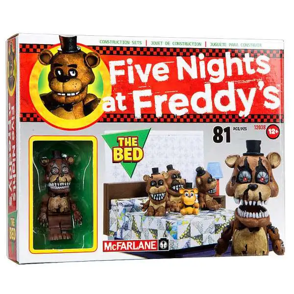 McFarlane Toys Five Nights at Freddy's The Bed Construction Set [Nightmare Freddy]