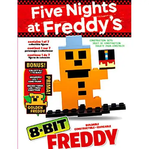 McFarlane Toys Five Nights at Freddy's 8-Bit Series 1 Buildable Figure Mystery Box [24 Packs]