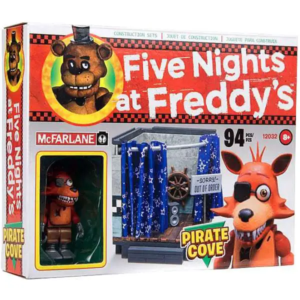 McFarlane Toys Five Nights at Freddy's Pirate Cove Construction Set [Foxy]