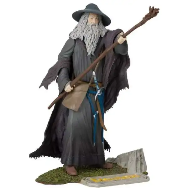 McFarlane Toys Warner Bros. The Lord of the Rings Movie Maniacs Gandalf 6-Inch Only 14,500 Made! Posed Figure [WB100, Limited Edition]