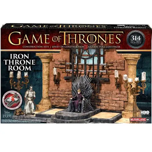 McFarlane Toys Game of Thrones Iron Throne Room Construction Sets #19391