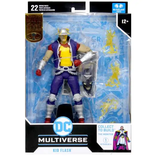 McFarlane Toys DC Multiverse Build The Darkest Knight Series Jay Garrick Action Figure [Death Metal: Speed Metal, Error Package as Kid Flash]