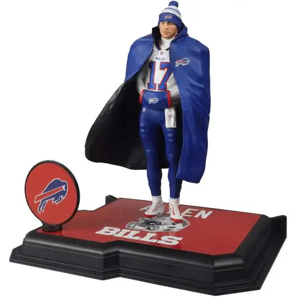 McFarlane Toys NFL Buffalo Bills Sports Picks Football Josh Allen Action Figure [White Jersey, Regular Version]