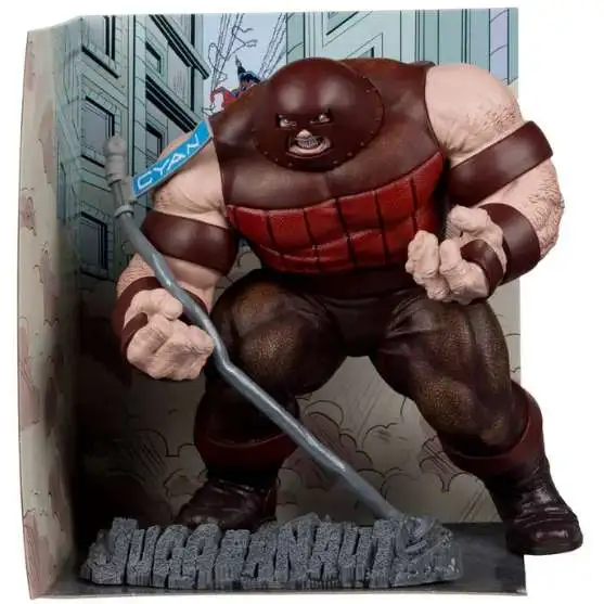 McFarlane Toys Marvel Spider-Man Gold Label Collection Juggernaut Posed Figure with Scene [Spider-Man Issue #16]