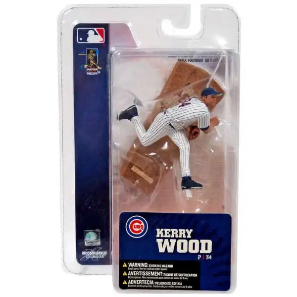 McFarlane Toys MLB Chicago Cubs Sports Picks Baseball 3 Inch Mini Series 4 Kerry Wood Mini Figure