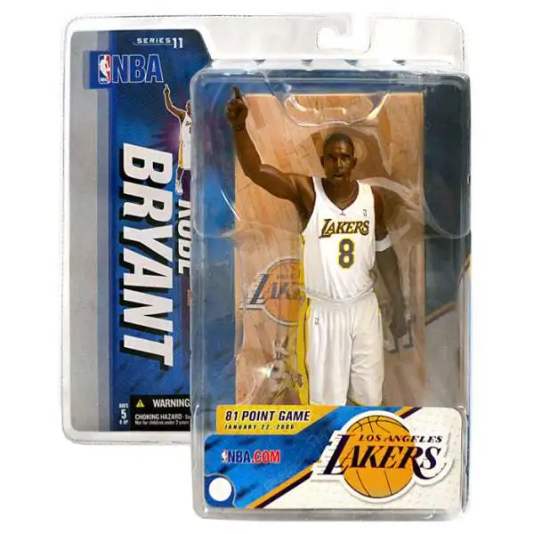 McFarlane Toys NBA Los Angeles Lakers Sports Picks Basketball Series 11 Kobe Bryant Action Figure [Damaged Package]