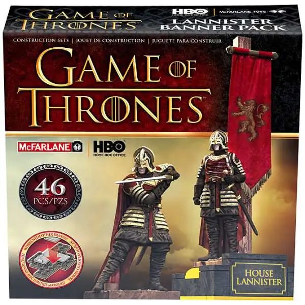 McFarlane Toys Game of Thrones House Lannister Construction Set #19361