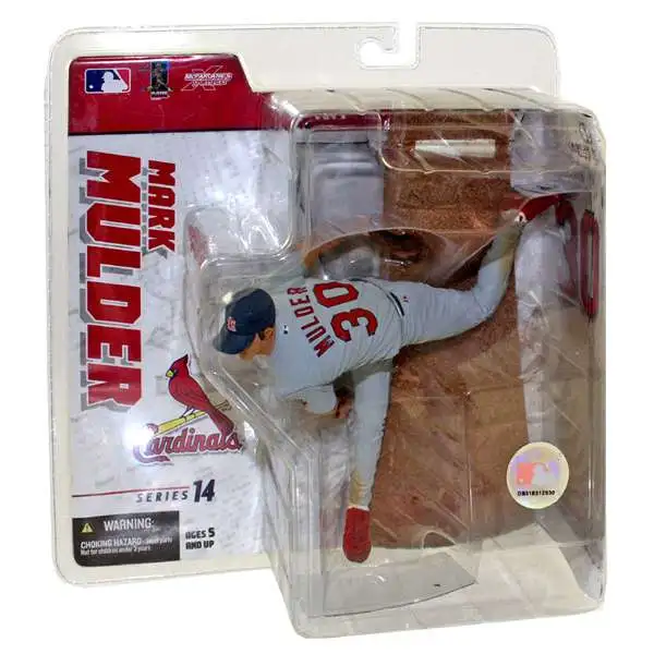 McFarlane Toys MLB Sports Picks Baseball Series 14 Mark Mulder (St. Louis Cardinals) Exclusive Action Figure [Gray Jersey Variant]