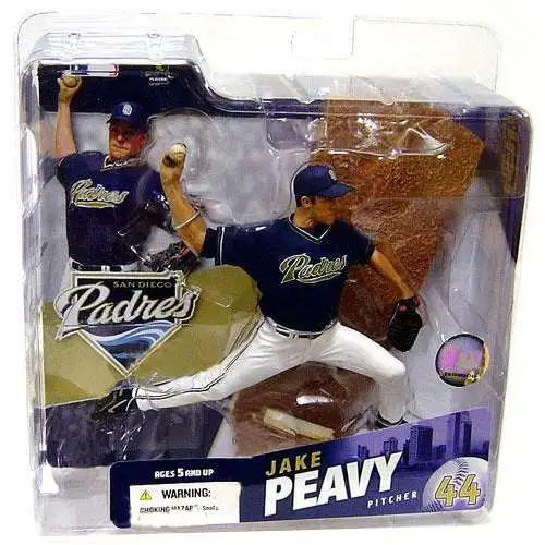 McFarlane Toys MLB San Diego Padres Sports Picks Baseball Series 16 Jake Peavy Action Figure [Blue Jersey]