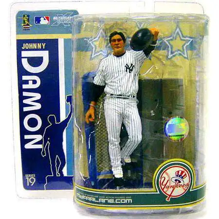 McFarlane Toys MLB New York Yankees Sports Picks Baseball Series 19 Johnny Damon Action Figure [White Jersey]