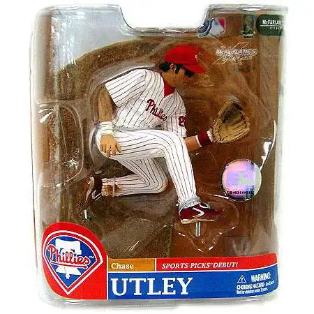 McFarlane Toys MLB Philadelphia Phillies Sports Picks Baseball Series 20 Exclusive Chase Utley Exclusive Action Figure