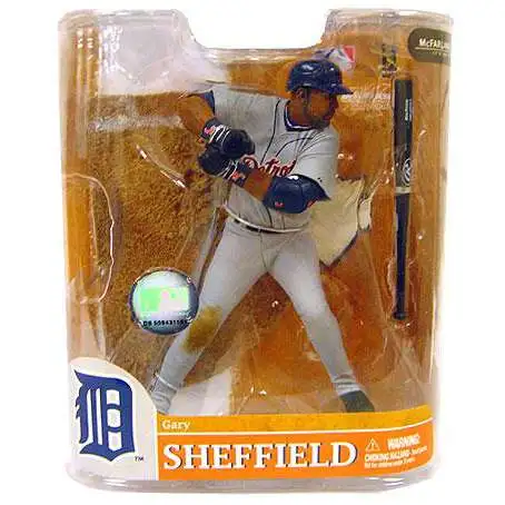 McFarlane Toys MLB Sports Picks Baseball Series 20 Exclusive Gary Sheffield (Detroit Tigers) Exclusive Action Figure [Gray Jersey]