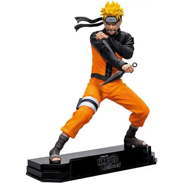 McFarlane Toys Naruto Shippuden Color Tops Green Wave Naruto Action Figure #21