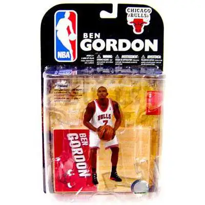 McFarlane Toys NBA Chicago Bulls Sports Basketball Series 15 Ben Gordon Action Figure [White Jersey]