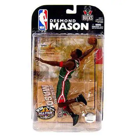 McFarlane Toys NBA Milwaukee Bucks Sports Picks Basketball Series 15 Desmond Mason Action Figure