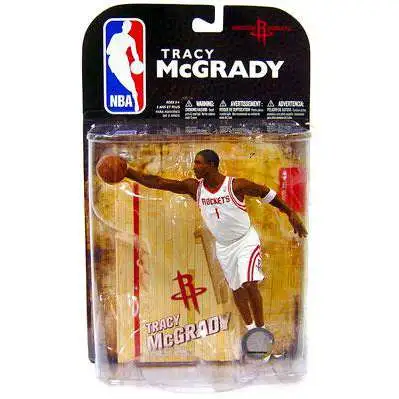 McFarlane Toys NBA Houston Rockets Sports Basketball Series 16 Tracy McGrady Action Figure [White Jersey]