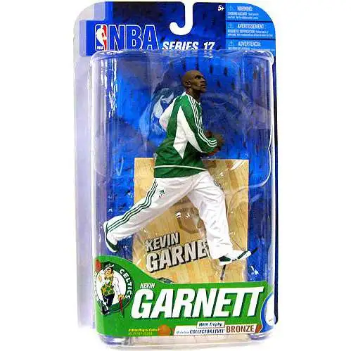 McFarlane Toys NBA Boston Celtics Sports Basketball Series 17 Kevin Garnett Action Figure [Green Jersey]