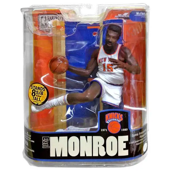 McFarlane Toys NBA New York Knicks Sports Basketball Legends Series 3 Earl Monroe Action Figure