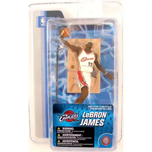 McFarlane Toys NBA Cleveland Cavaliers Sports Basketball 3 Inch Mini Series 4 LeBron James Mini Figure