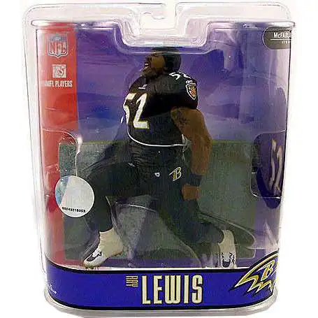 McFarlane Toys NFL Baltimore Ravens Sports Picks Football Series 15 Ray Lewis Action Figure [Black Jersey]