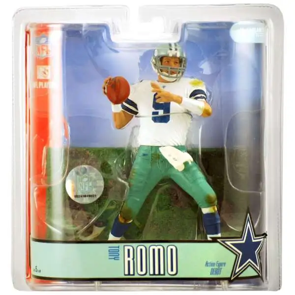 McFarlane Toys NFL Dallas Cowboys Sports Picks Football Series 15 Tony Romo Action Figure [White Jersey]