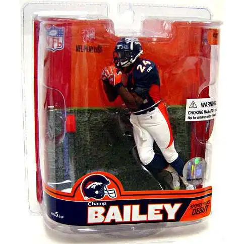 McFarlane Toys NFL Denver Broncos Sports Picks Football Series 16 Champ Bailey Action Figure