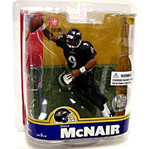 McFarlane Toys NFL Baltimore Ravens Sports Picks Football Series 16 Steve McNair Action Figure