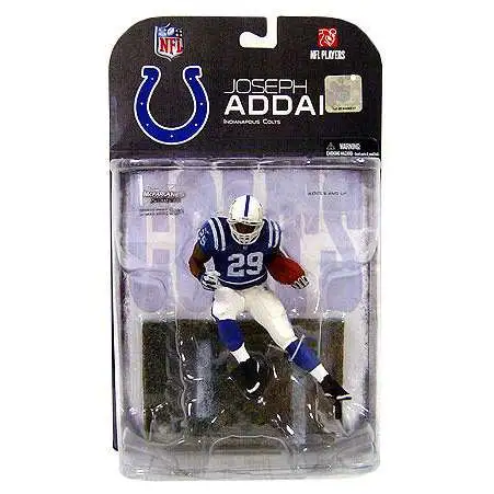 McFarlane Toys NFL Indianapolis Colts Sports Picks Football Series 17 Joseph Addai Action Figure [Clean Pants]