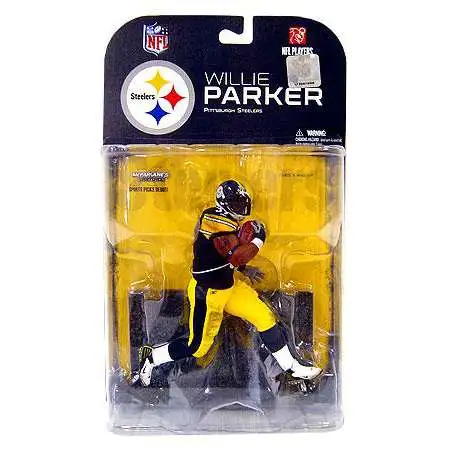 McFarlane Toys NFL Pittsburgh Steelers Sports Picks Football Series 17 Willie Parker Action Figure [White Wrist Tape]