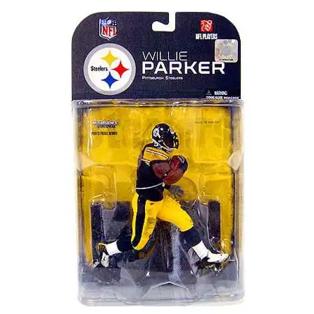 McFarlane Toys NFL Pittsburgh Steelers Sports Picks Football Series 17 Willie Parker Action Figure [Black Wrist Tape Variant]