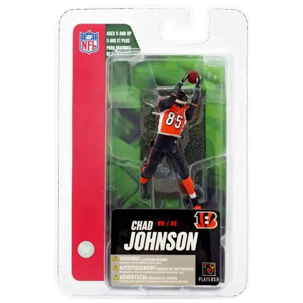 McFarlane Toys NFL Cincinnati Bengals Sports Picks Football Series 4 Mini Chad Johnson 3-Inch Mini Figure [Ochocinco]