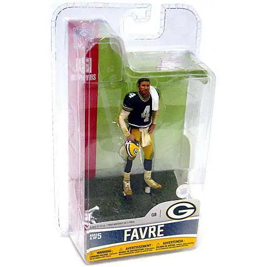 McFarlane Toys NFL Green Bay Packers Sports Picks Football Series 5 Mini Brett Favre Mini Figure