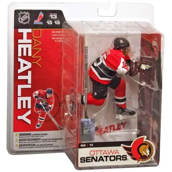 McFarlane Toys NHL Ottawa Senators Sports Hockey Series 13 Dany Heatley Action Figure [Red Jersey]