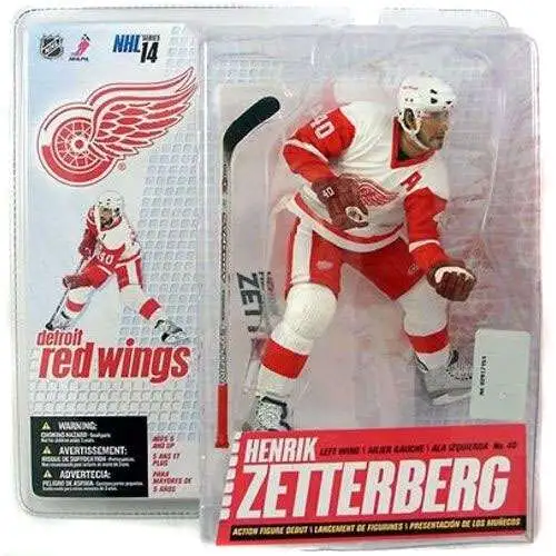  McFarlane Toys NHL Sports Picks Series 2 Action Figure: Brett  Hull (Detroit Red Wings) White Jersey : Toys & Games