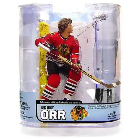 McFarlane Toys NHL Chicago Blackhawks Sports Hockey Legends Series 5 Bobby Orr Action Figure
