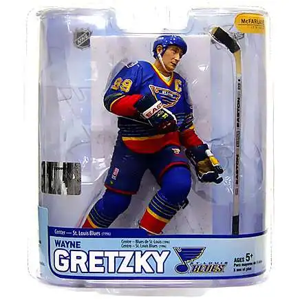 McFarlane Toys NHL St. Louis Blues Sports Hockey Legends Series 5 Wayne Gretzky Action Figure